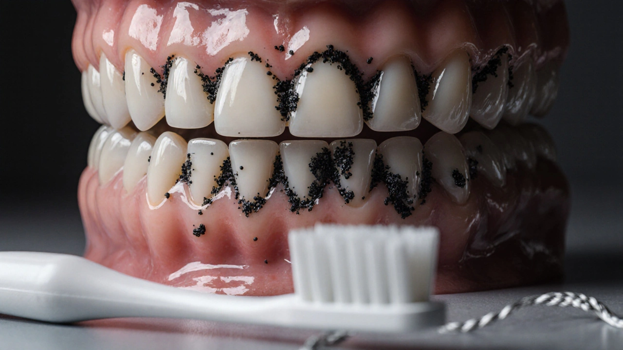 Černý zubní kámen: proč ho neignorovat a co s ním dělat