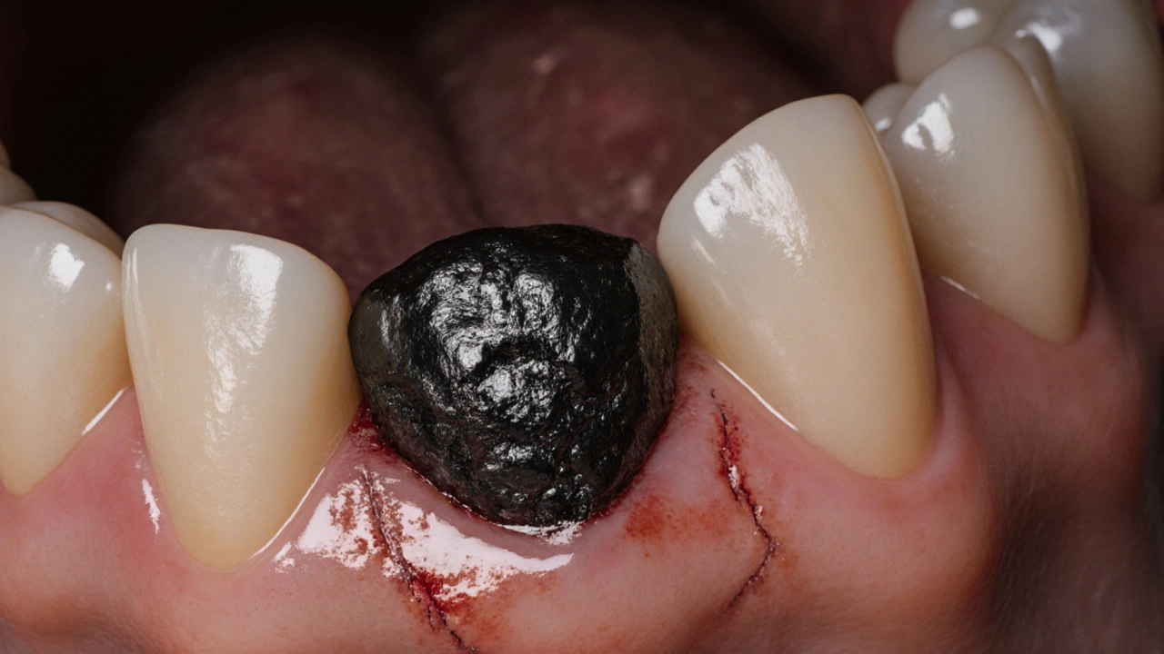 Jak černý zubní kámen ovlivňuje vaše výkony