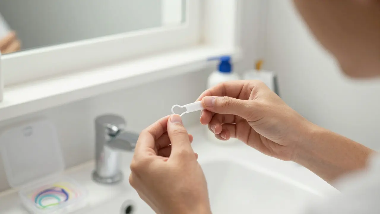 Gumičky na rovnátka: Jak je správně měnit doma bez bolesti a chyb