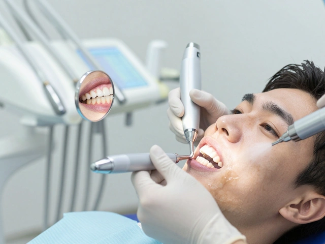 Pískování zubů: Je to skutečně bezpečné pro vaše zuby?