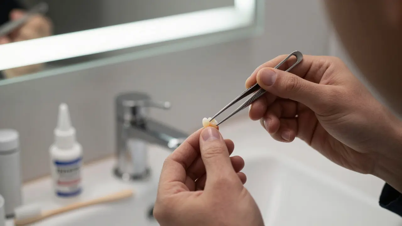 Jak přilepit upíří zuby bez škody na vlastních zubech