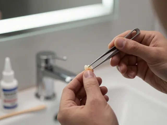 Jak přilepit upíří zuby bez škody na vlastních zubech