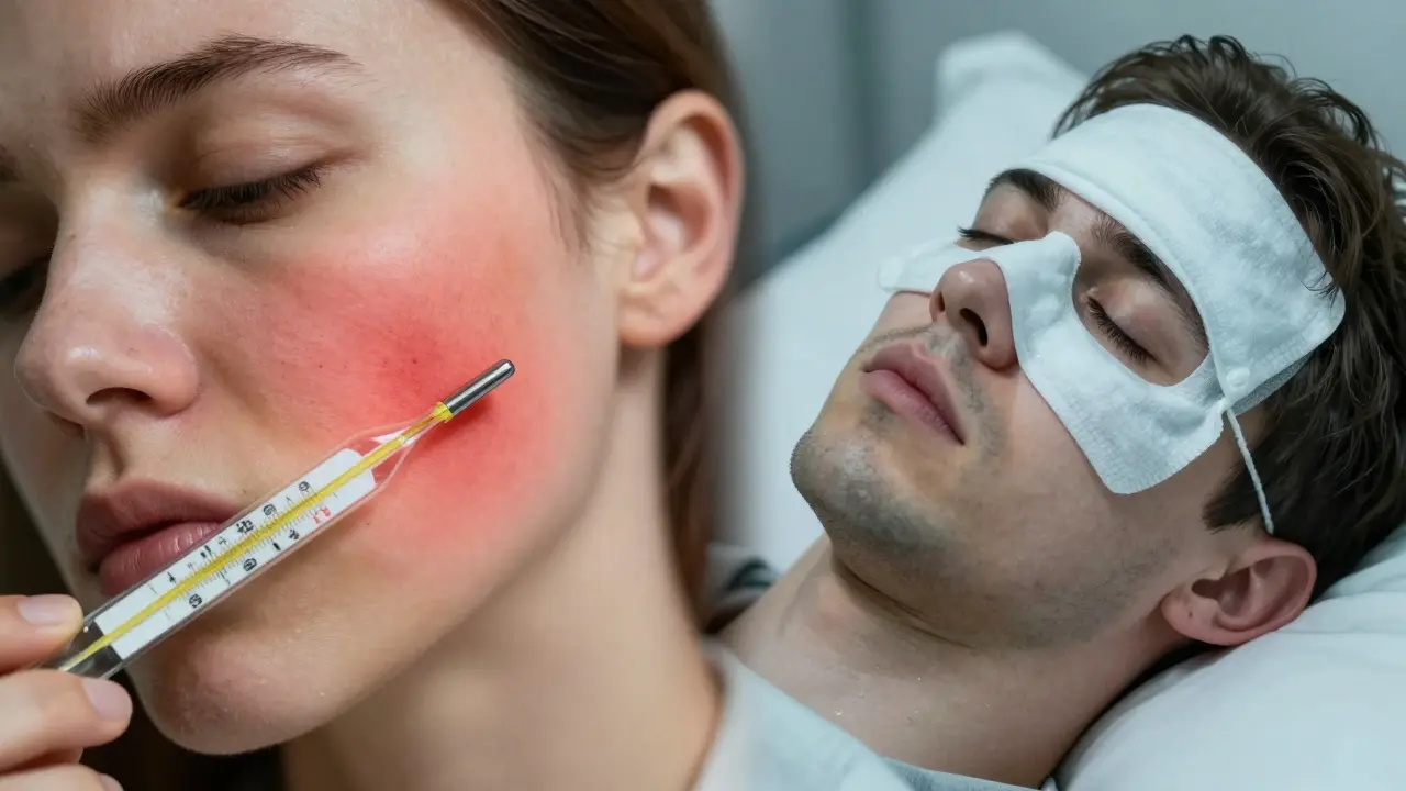 Příznaky zánětu a domácí péče po extrakci