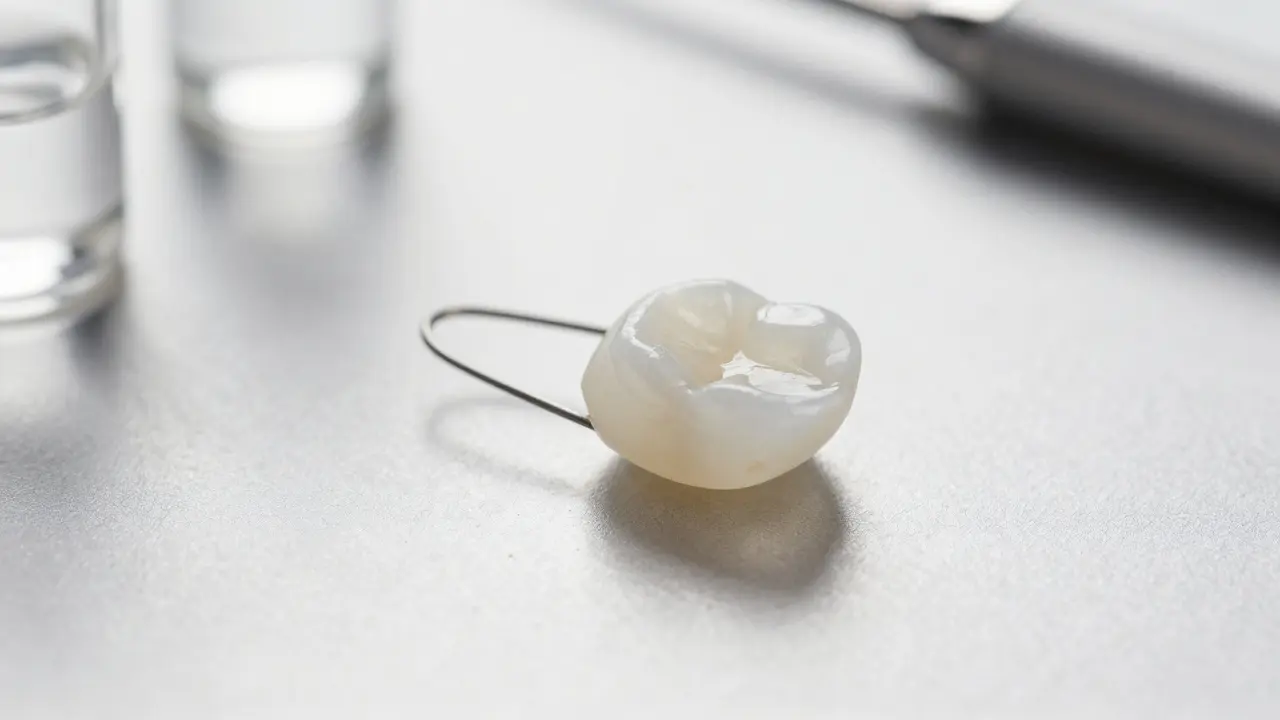 Ultratenký keramický vložek na sterilním povrchu