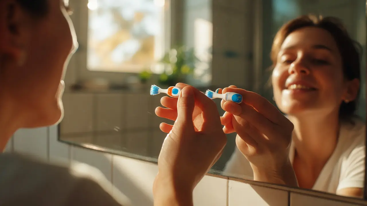 Používání mezizubního kartáčku pro prevenci